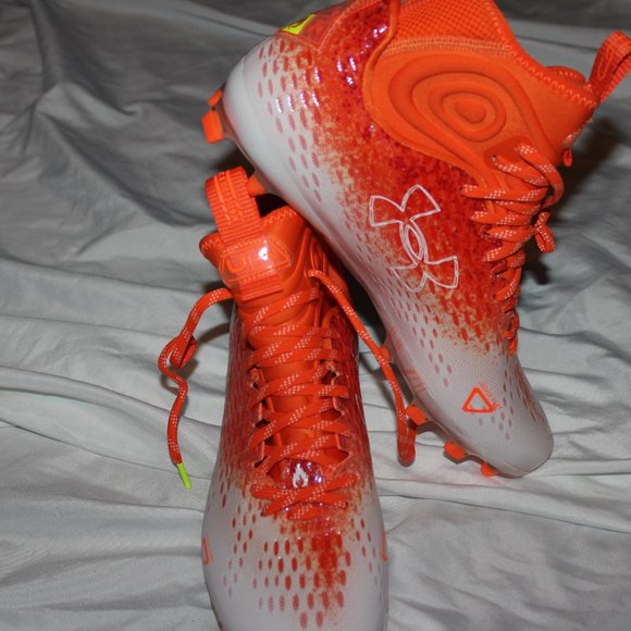 Under Armour Spotlight Lux MC 2.0 Football Cleats 3026576-800 Size 9 - Picture 5 of 5